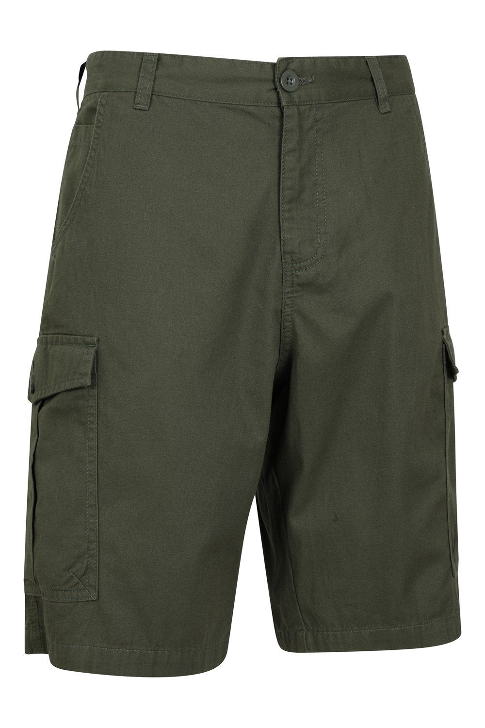 Mountain Warehouse Mens Cargo Shorts 100% Twill Cotton Multiple Pockets