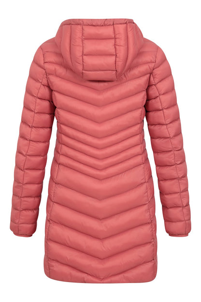 Mountain Warehouse Womens Padded Long Jacket Water Resistant Winter Ladies Coat