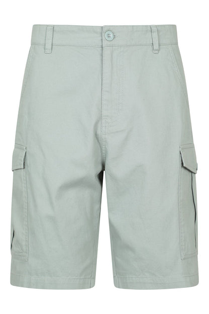 Mountain Warehouse Mens Cargo Shorts 100% Twill Cotton Multiple Pockets