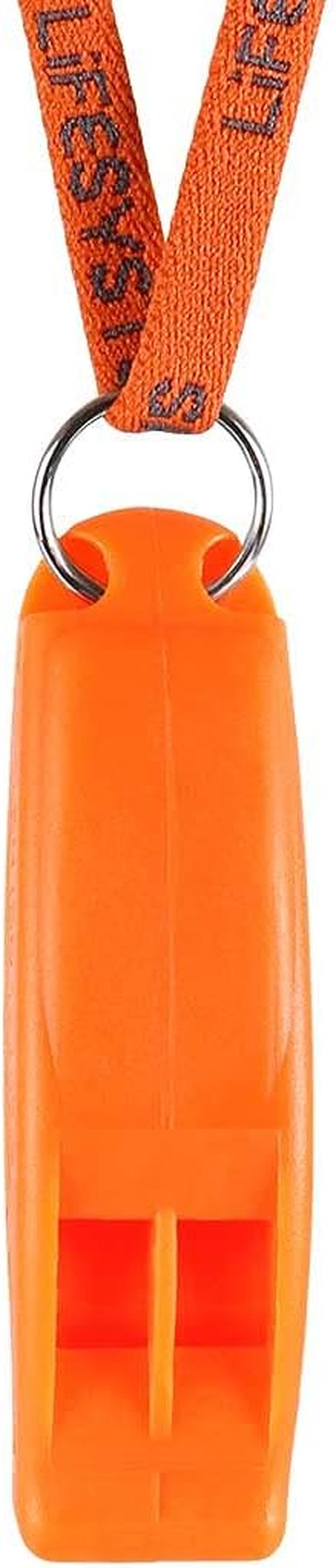 Safety and Emergency Whistle with Lanyard for Outdoors, Mountaineering, Boating and Signalling