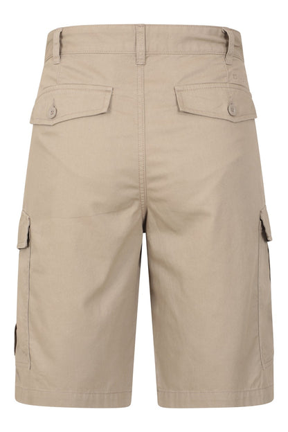 Mountain Warehouse Mens Cargo Shorts 100% Twill Cotton Multiple Pockets