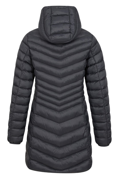 Mountain Warehouse Womens Padded Long Jacket Water Resistant Winter Ladies Coat