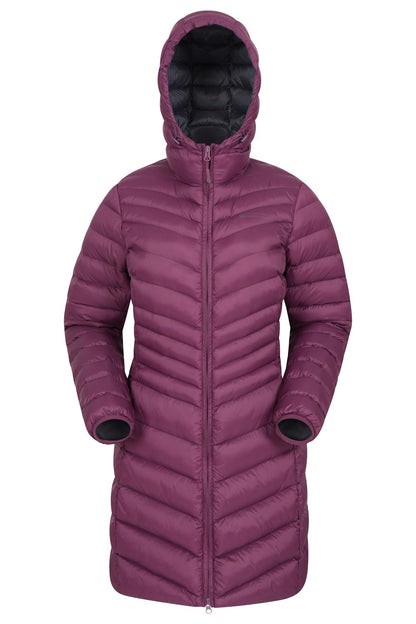 Mountain Warehouse Womens Padded Long Jacket Water Resistant Winter Ladies Coat