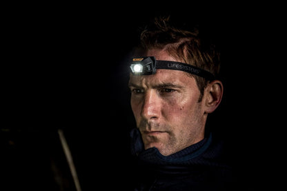 Intensity 155 Lumen Water Resistant LED Head Torch with Adjustable Beam Angle, Uses Single AA Battery