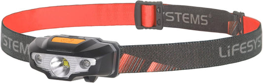 Intensity 155 Lumen Water Resistant LED Head Torch with Adjustable Beam Angle, Uses Single AA Battery