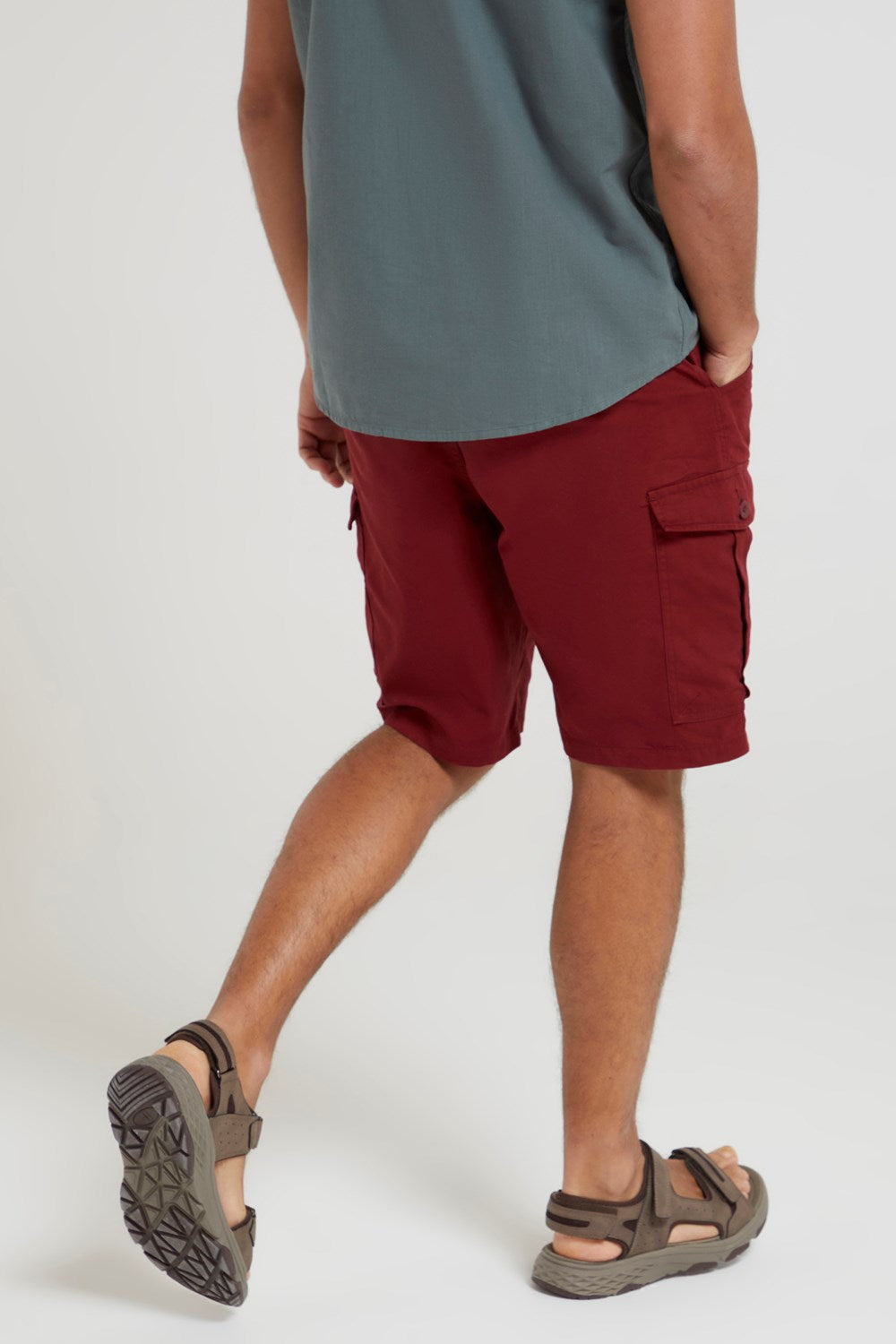 Mountain Warehouse Mens Cargo Shorts 100% Twill Cotton Multiple Pockets
