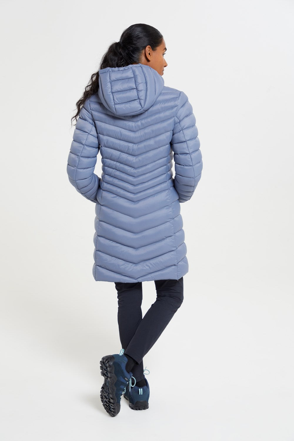 Mountain Warehouse Womens Padded Long Jacket Water Resistant Winter Ladies Coat