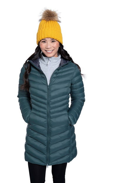 Mountain Warehouse Womens Padded Long Jacket Water Resistant Winter Ladies Coat