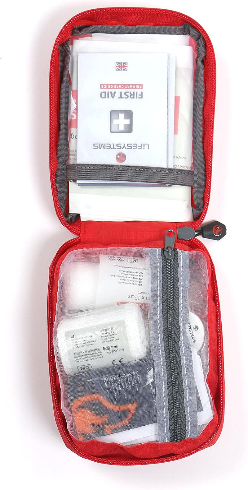 Trek First Aid Kit, CE Certified Contents, Specifically Designed for Hiking and Outdoor