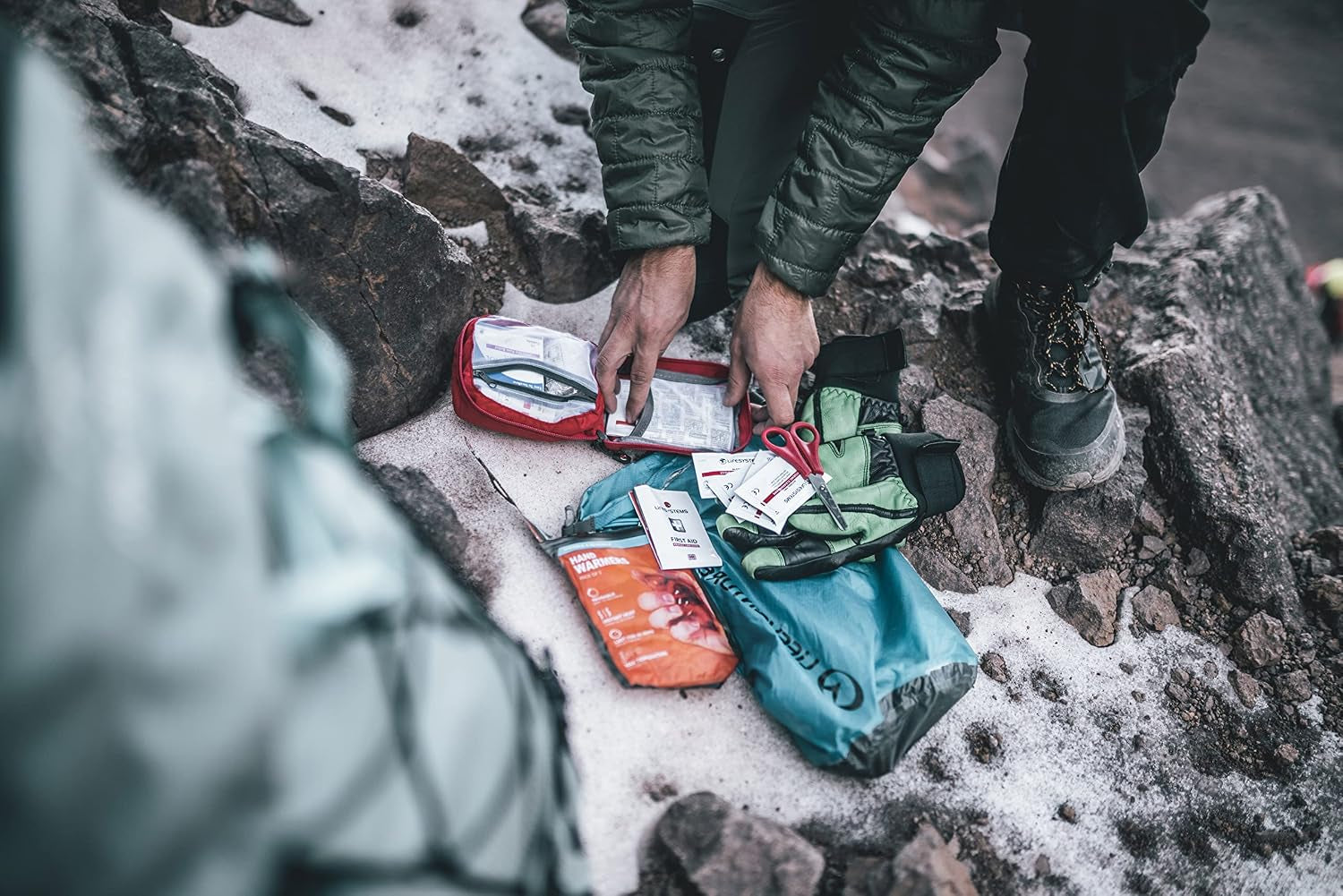 Trek First Aid Kit, CE Certified Contents, Specifically Designed for Hiking and Outdoor
