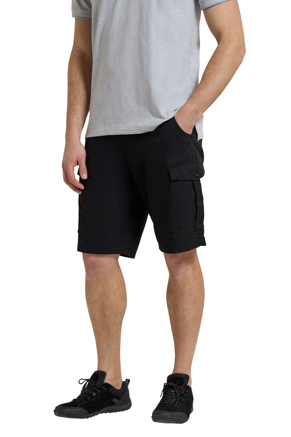 Mountain Warehouse Mens Cargo Shorts 100% Twill Cotton Multiple Pockets