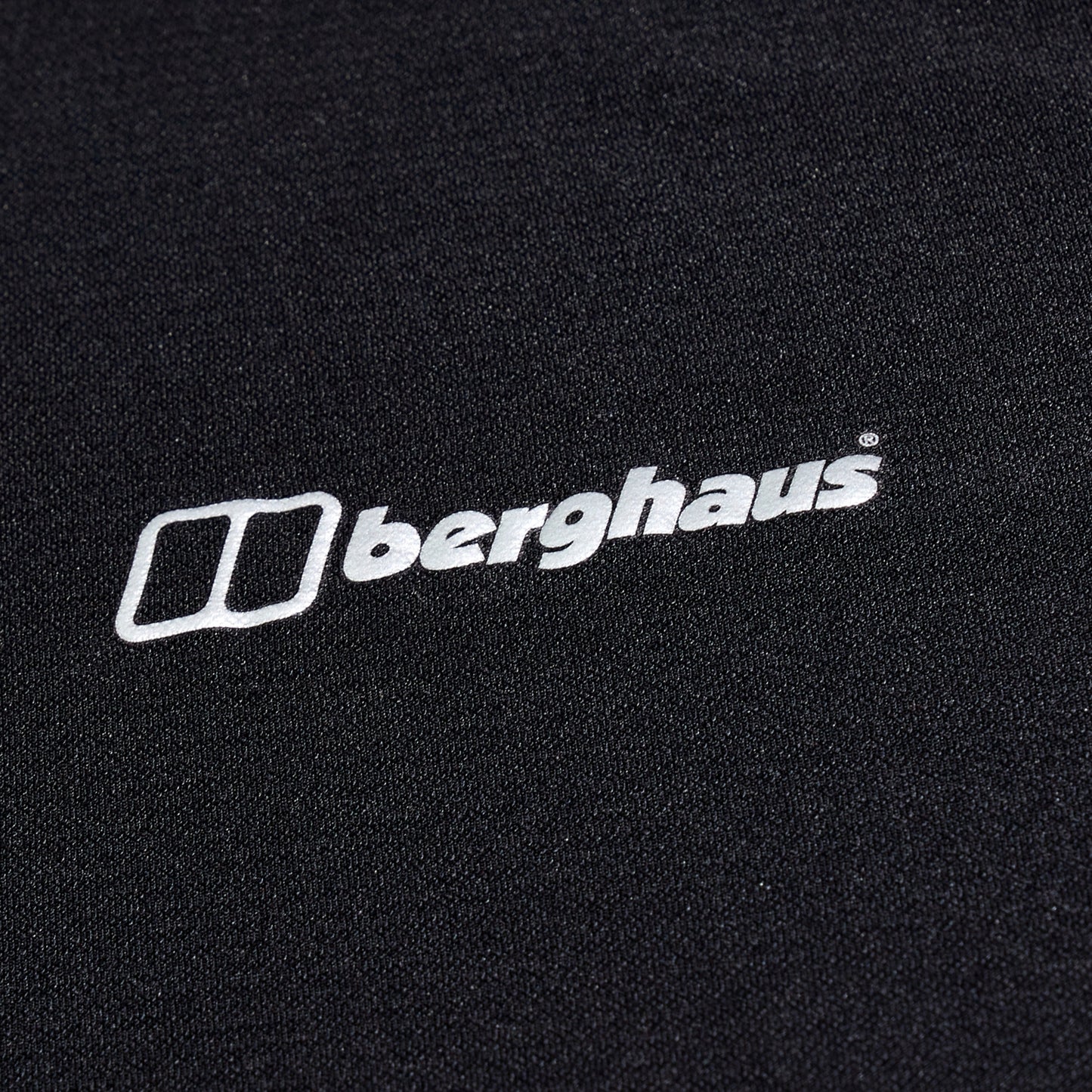 Berghaus logo on a black background