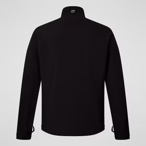 Black jacket on a light gray background