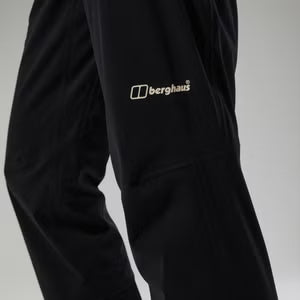 Black Berghaus jacket with logo on a gray background