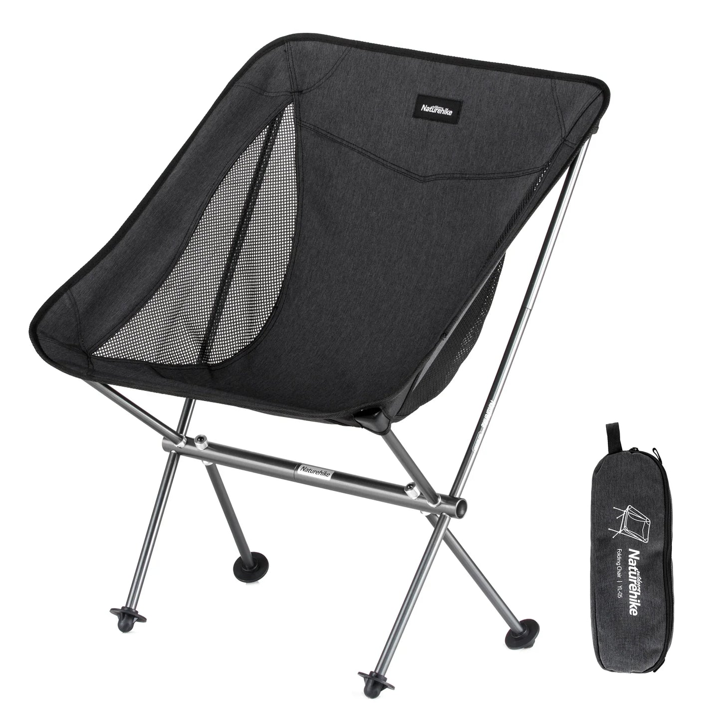 Naturehike YL05 Ultralight Portable Camping Chair (low or high back)