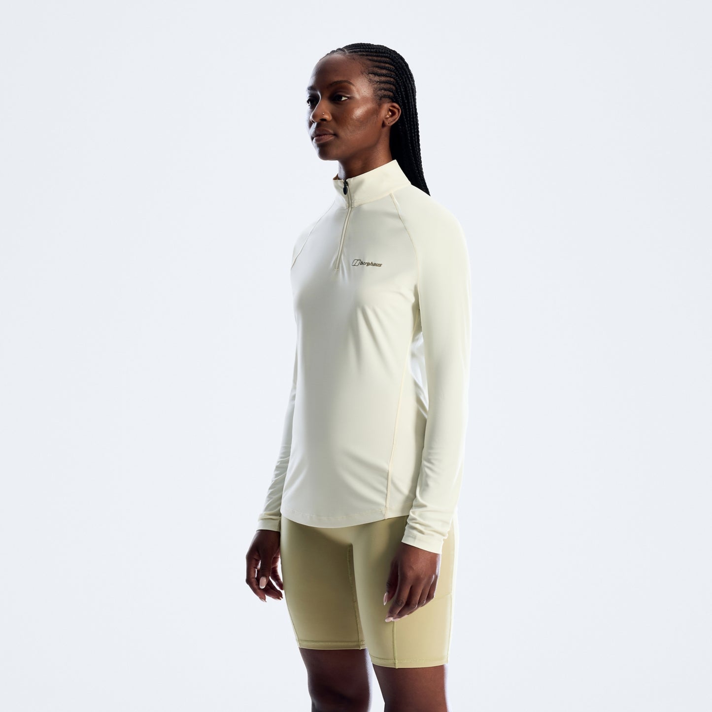Berghaus Half Zip Long Sleeve Tech Tee - Women's