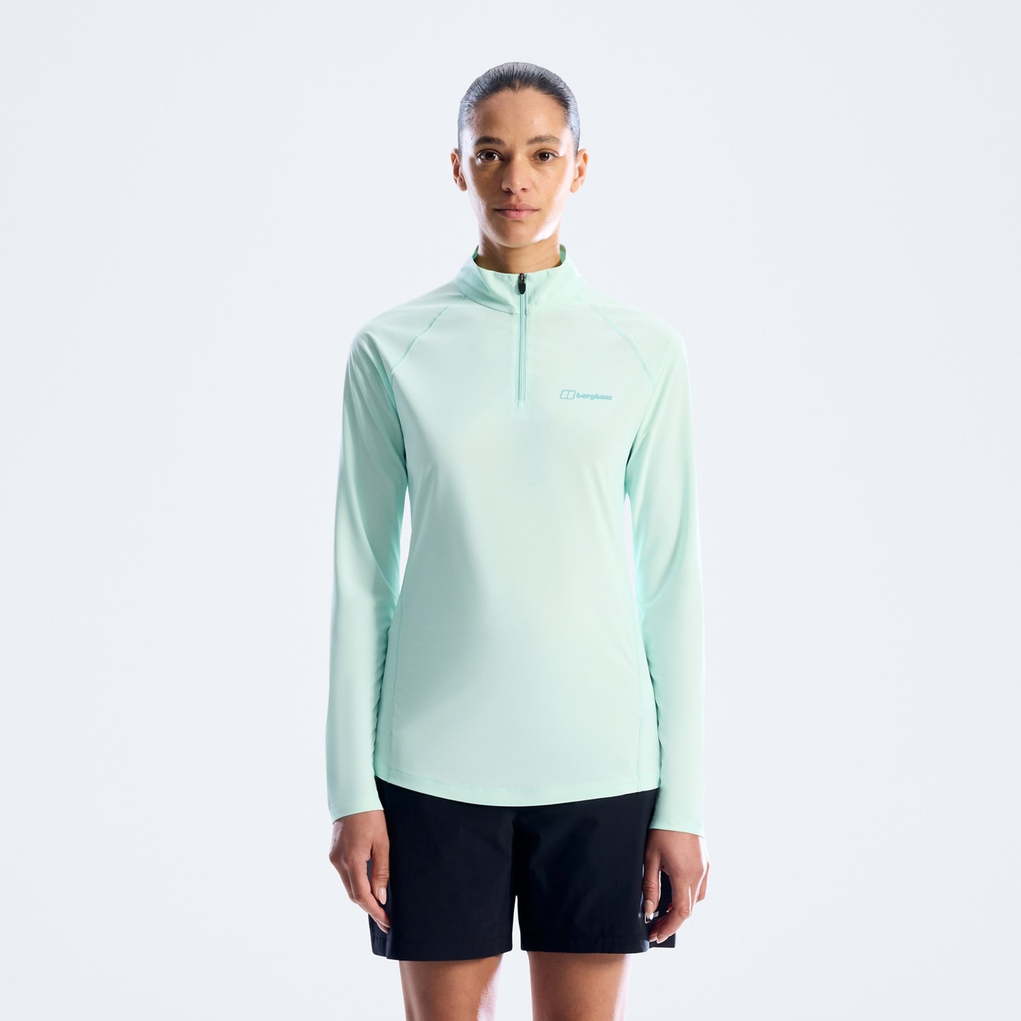 Berghaus Half Zip Long Sleeve Tech Tee - Women's