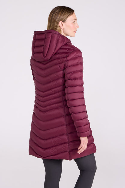 Mountain Warehouse Womens Padded Long Jacket Water Resistant Winter Ladies Coat