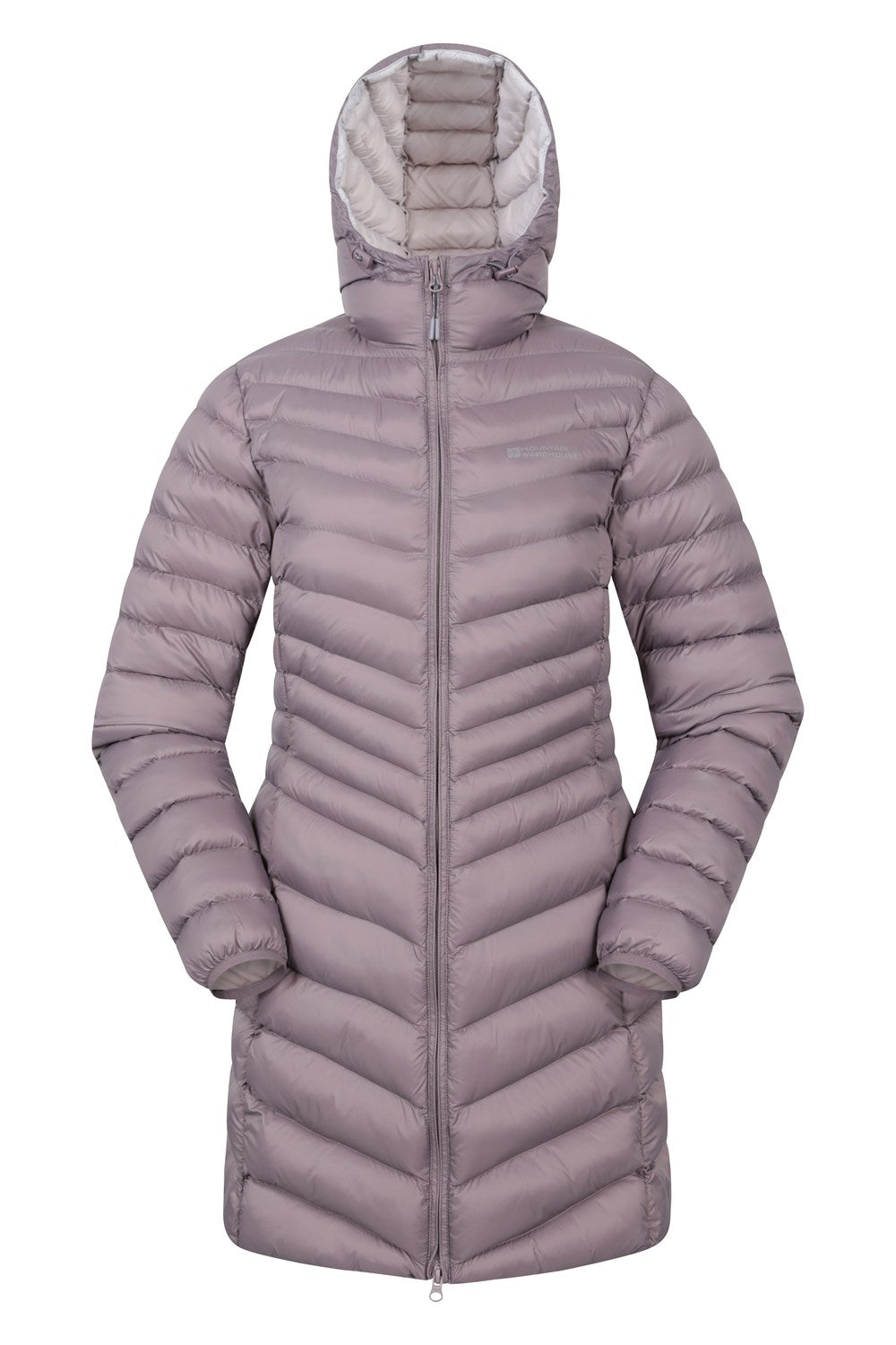 Mountain Warehouse Womens Padded Long Jacket Water Resistant Winter Ladies Coat