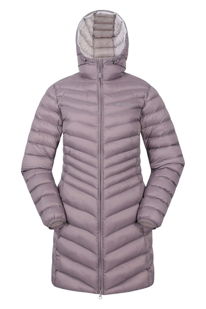 Mountain Warehouse Womens Padded Long Jacket Water Resistant Winter Ladies Coat