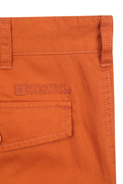 Mountain Warehouse Mens Cargo Shorts 100% Twill Cotton Multiple Pockets