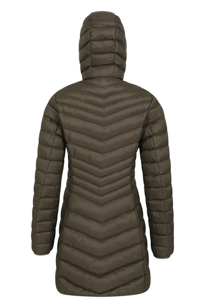 Mountain Warehouse Womens Padded Long Jacket Water Resistant Winter Ladies Coat