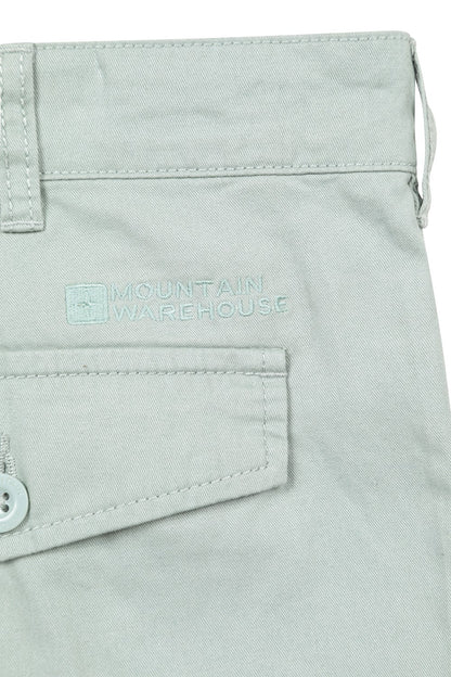 Mountain Warehouse Mens Cargo Shorts 100% Twill Cotton Multiple Pockets
