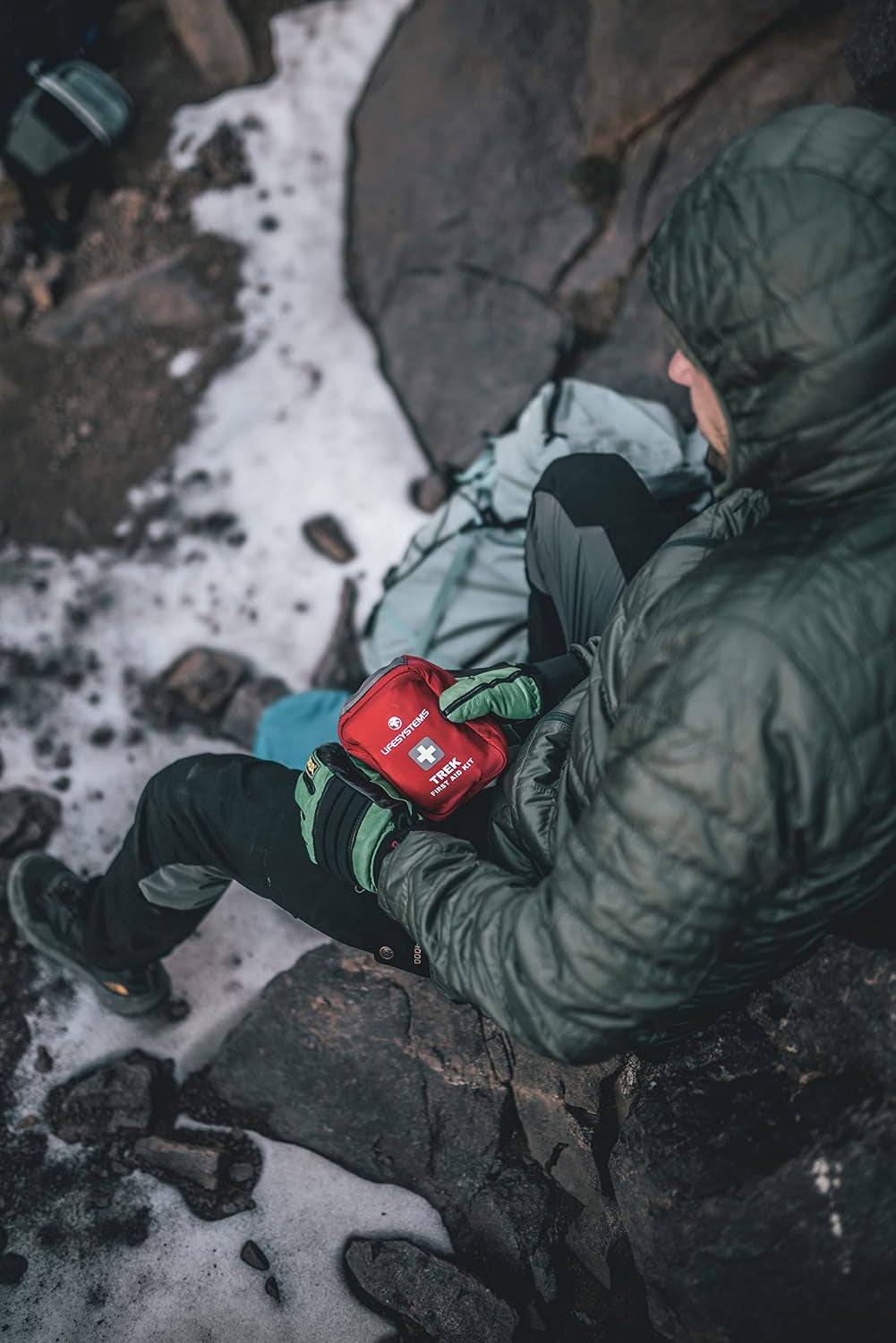 Trek First Aid Kit, CE Certified Contents, Specifically Designed for Hiking and Outdoor
