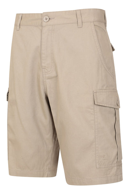 Mountain Warehouse Mens Cargo Shorts 100% Twill Cotton Multiple Pockets