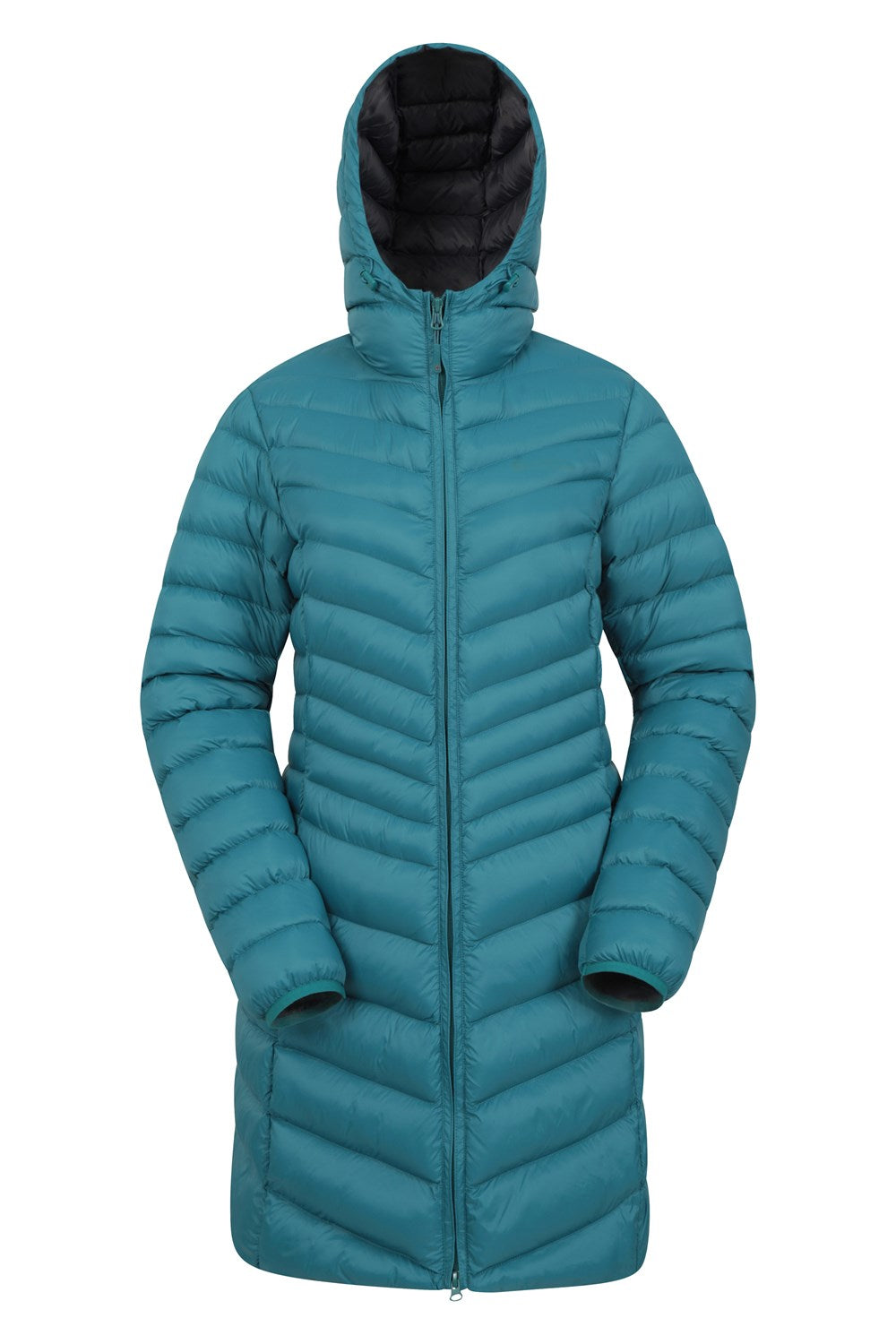 Mountain Warehouse Womens Padded Long Jacket Water Resistant Winter Ladies Coat