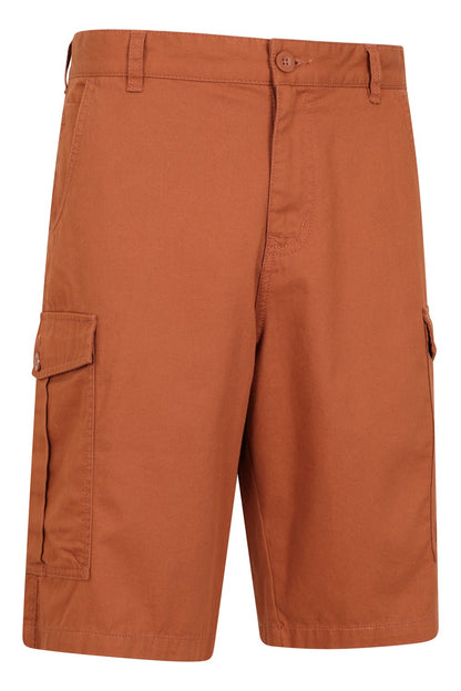 Mountain Warehouse Mens Cargo Shorts 100% Twill Cotton Multiple Pockets