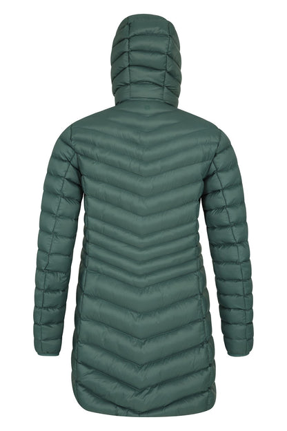 Mountain Warehouse Womens Padded Long Jacket Water Resistant Winter Ladies Coat