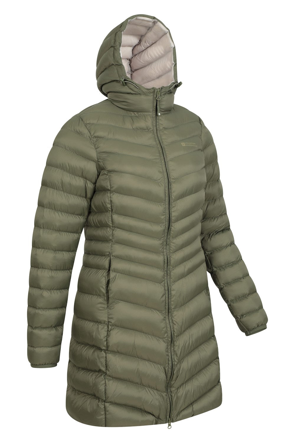 Mountain Warehouse Womens Padded Long Jacket Water Resistant Winter Ladies Coat