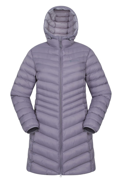 Mountain Warehouse Womens Padded Long Jacket Water Resistant Winter Ladies Coat