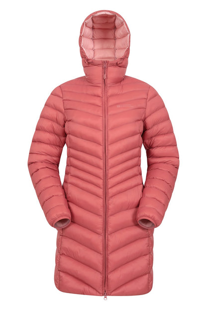 Mountain Warehouse Womens Padded Long Jacket Water Resistant Winter Ladies Coat
