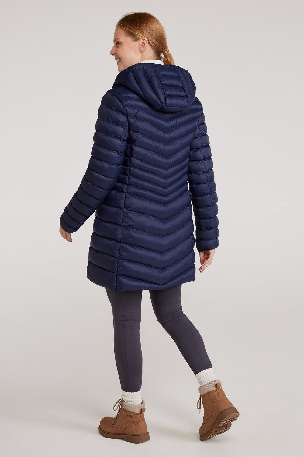Mountain Warehouse Womens Padded Long Jacket Water Resistant Winter Ladies Coat