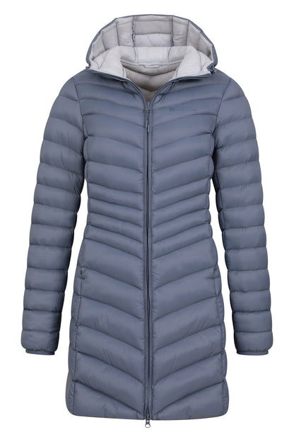 Mountain Warehouse Womens Padded Long Jacket Water Resistant Winter Ladies Coat