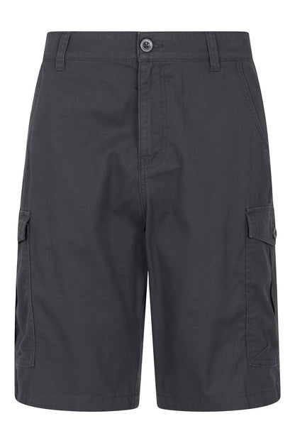 Mountain Warehouse Mens Cargo Shorts 100% Twill Cotton Multiple Pockets