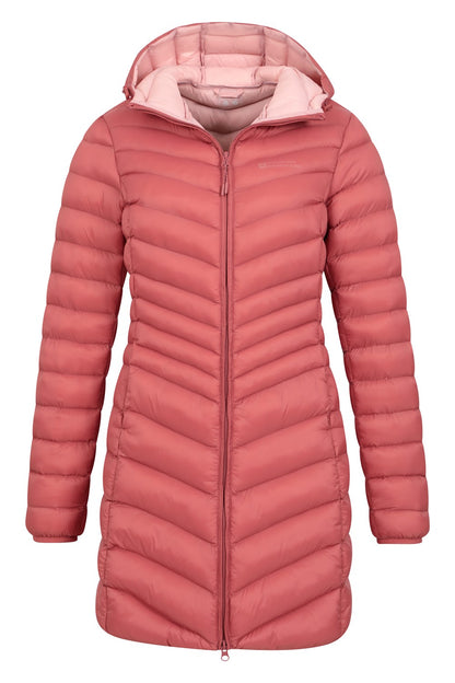 Mountain Warehouse Womens Padded Long Jacket Water Resistant Winter Ladies Coat