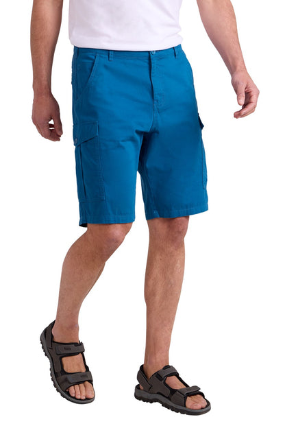 Mountain Warehouse Mens Cargo Shorts 100% Twill Cotton Multiple Pockets