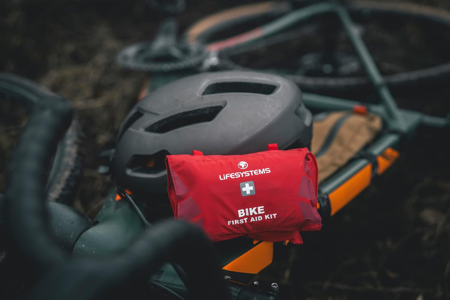 Bike First Aid Kit Solo, CE Certified Contents, Specifically Designed for Cycling and Mountain Biking