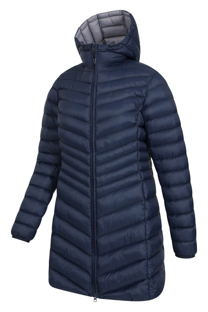 Mountain Warehouse Womens Padded Long Jacket Water Resistant Winter Ladies Coat