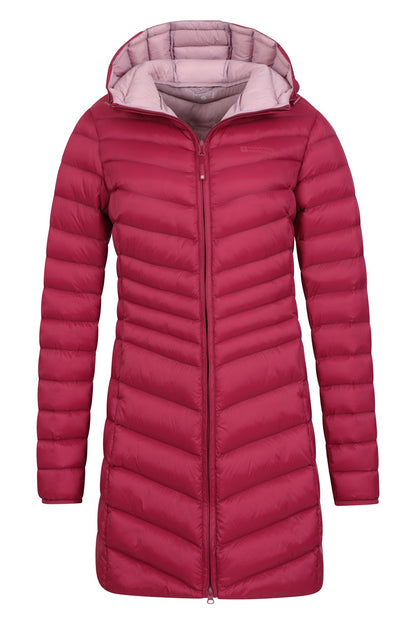 Mountain Warehouse Womens Padded Long Jacket Water Resistant Winter Ladies Coat