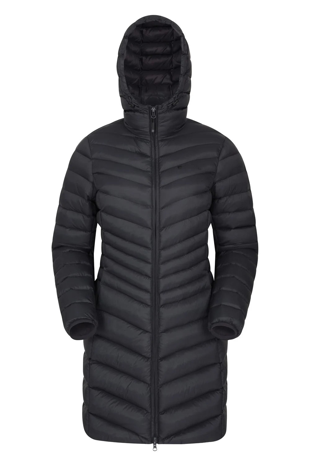 Mountain Warehouse Womens Padded Long Jacket Water Resistant Winter Ladies Coat