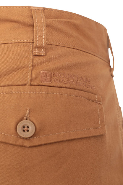 Mountain Warehouse Mens Cargo Shorts 100% Twill Cotton Multiple Pockets