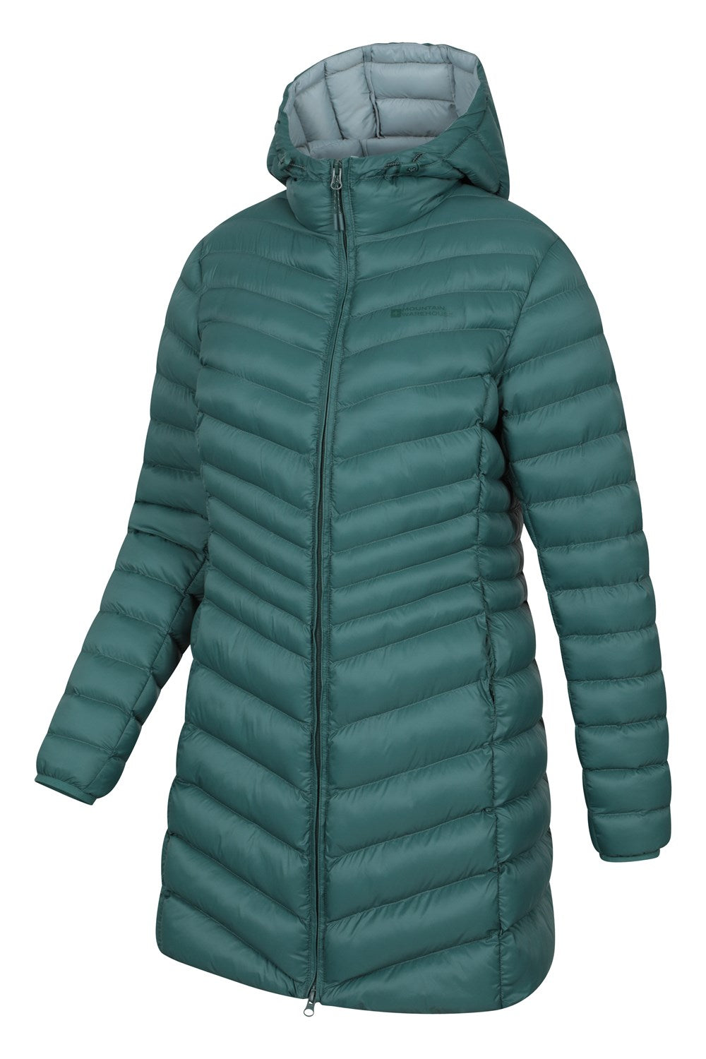 Mountain Warehouse Womens Padded Long Jacket Water Resistant Winter Ladies Coat
