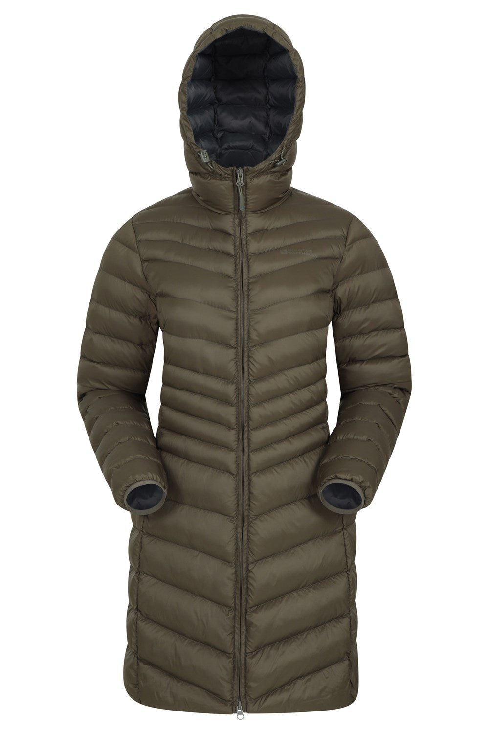 Mountain Warehouse Womens Padded Long Jacket Water Resistant Winter Ladies Coat
