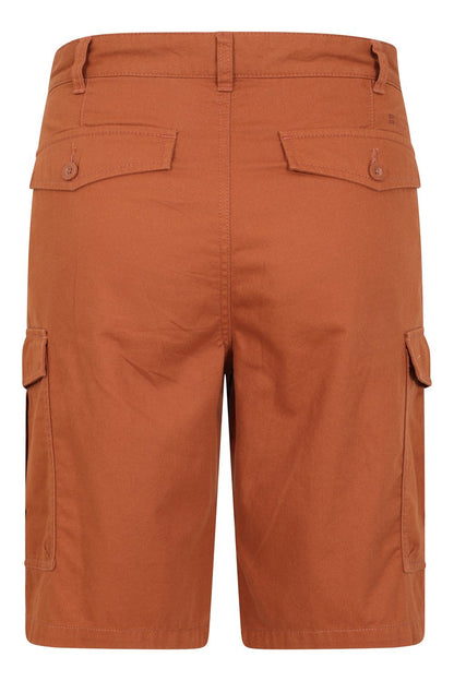 Mountain Warehouse Mens Cargo Shorts 100% Twill Cotton Multiple Pockets