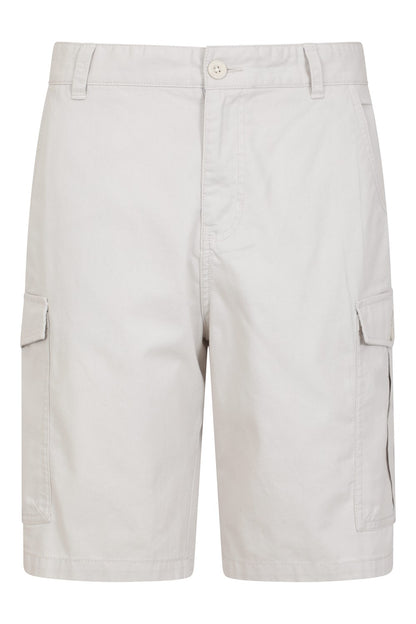 Mountain Warehouse Mens Cargo Shorts 100% Twill Cotton Multiple Pockets