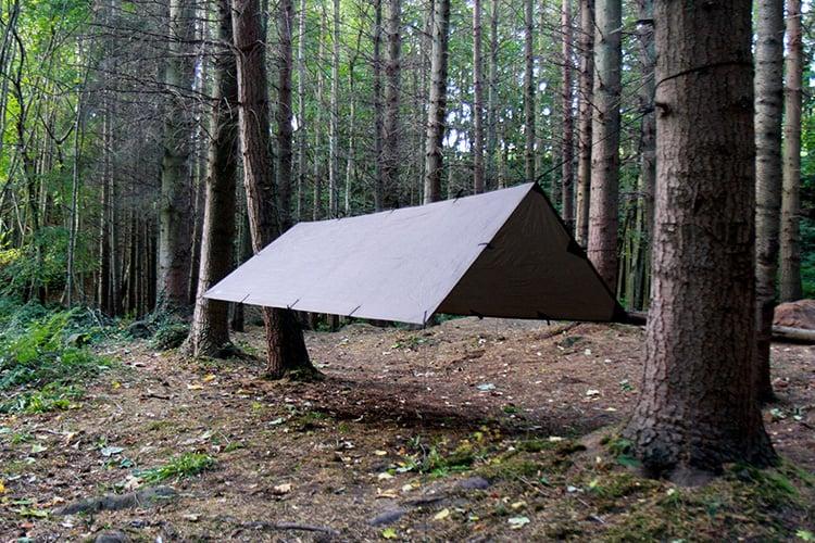 DD Hammocks DD Tarp M -  3.5m x 2.4m (Olive / Coyote)